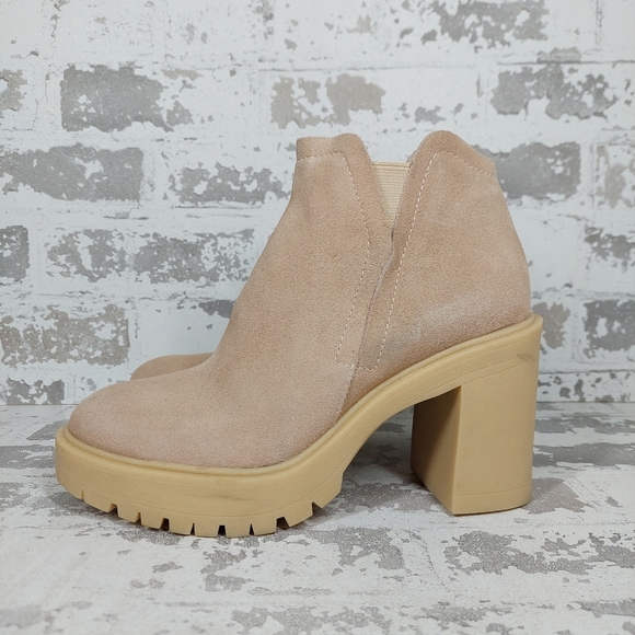 Dolce Vita Shoes - New Dolce Vita Cashe H2O Waterproof  Cream Suede Bootie V501